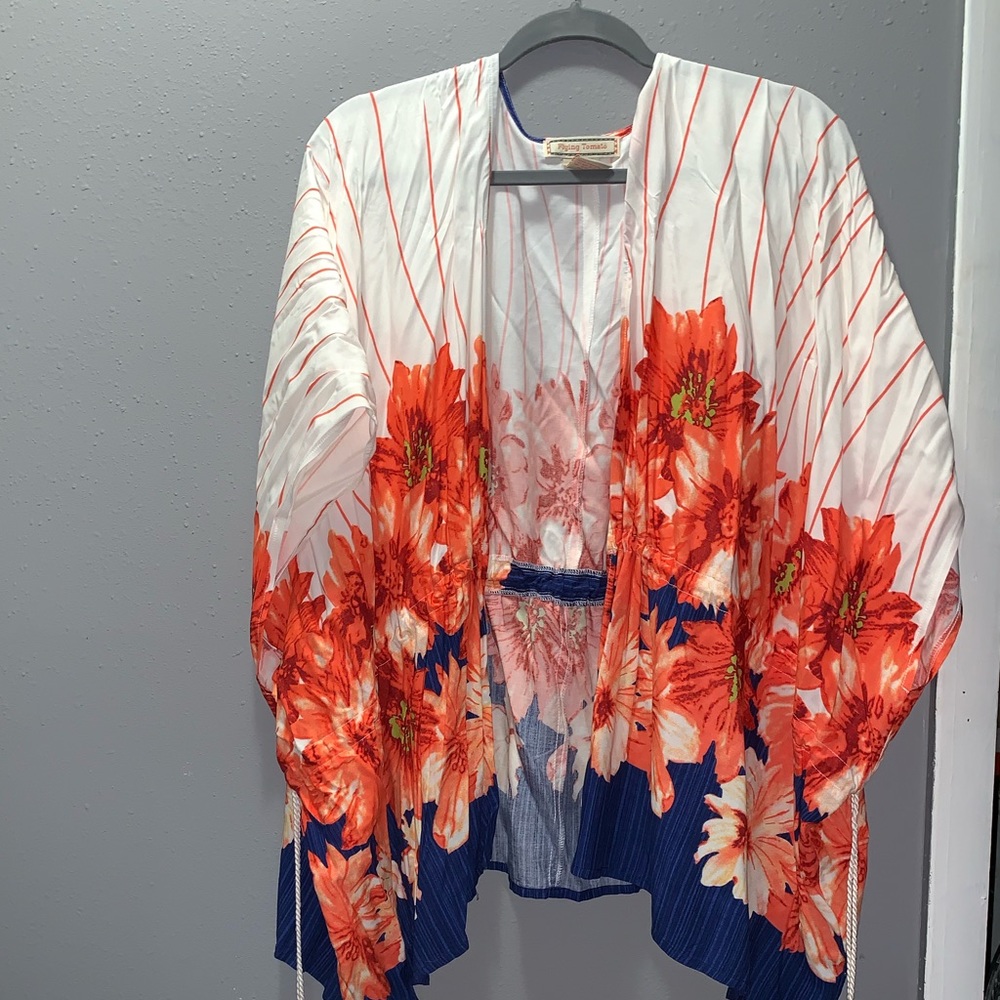 Floral kimono